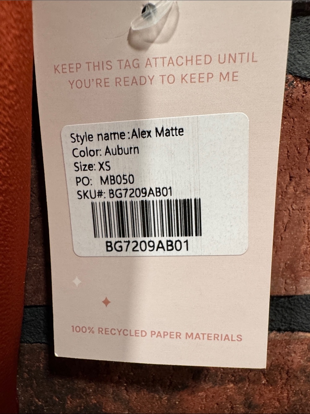 Birdy Grey Alex Dress Matte Satin Auburn - Picture 4 of 8